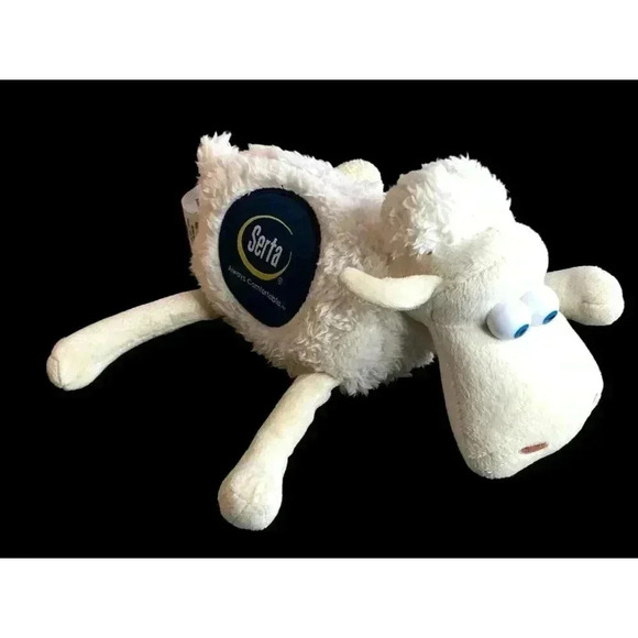 Serta Mattress Counting Sheep #1 stuffed plush advertising 9 inch 2017 - Picture 1 of 8